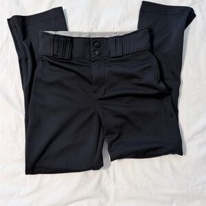 CHAMPRO Youth Medium Open Bottom Baseball Pants Black MVP Series